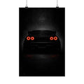 Brutalist Nissan R33 Skyline GTR Matte Poster — Vertical Car Art Print