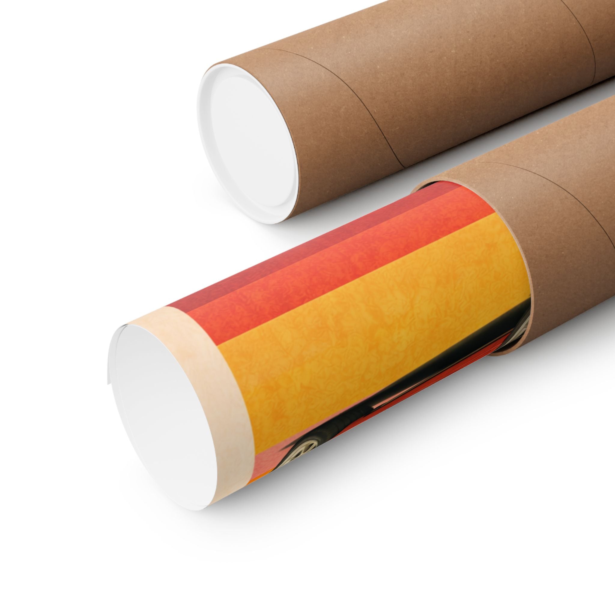 Ferrari Testarossa Vintage Style Poster — Matte Vertical Car Print