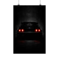 Brutalist Ford Sierra Cosworth Poster — Matte Vertical Car Art